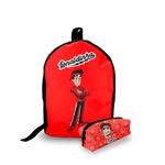 Mini Mochila Urbana + Estojo - Einaldinho - Lançamento