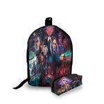 Mini Mochila Urbana + Estojo - Stranger Thinks - Lançamento