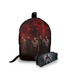 Mini Mochila Urbana + Estojo - Stranger Thinks - Lançamento 2