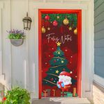 Capa Para Porta 0,8x2,1 - Tema de Natal 01