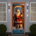 Capa Para Porta 0,8x2,1 - Tema de Natal 04