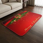 Tapete Capacho Antiderrapante 70x50 - Natal 01