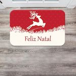 Tapete Capacho Antiderrapante 70x50 - Natal 02
