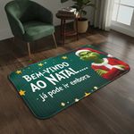 Tapete Capacho Antiderrapante 70x50 - Natal 02