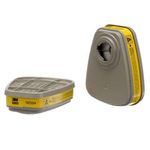 Filtro Vapores Orgânicos e Gases Ácidos 6003 Da 3m ( pacote com duas unidades)