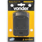 Bateria 18V Íons de Lítio 4Ah Intercambiável IBV 1804 Da Vonder