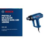 Soprador Térmico 1.800w Ghg-180 Da Bosch