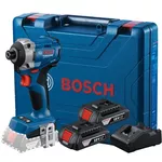  Parafusadeira de impacto 1/4" bateria 18V 2Ah Brushless com 2 baterias - GDR 18V-215 