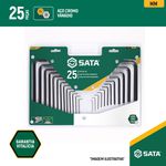 Jogo Chave Hexagonal 25 peças SATA - ST09120SJ