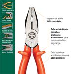 Alicate Universal Profissional Isolado de 8" SATA - ST700022L