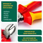 Alicate Corte Diagonal Isolado de 6" SATA - ST70232ST