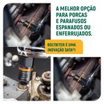 Jogo de Soquetes de Extração Bolt Biter 13 peças da SATA - ST09137