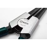 Alicate Para Anéis Externo Com Bico Reto De 7'' Da Sata