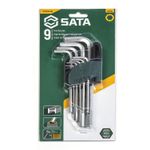 Jogo De Chaves Allen Longas Em Milímetros Com 9 Peças Da Sata-ST09107ASJ