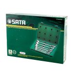 Jogo Chave Combinada Com Soquete Flexível 6 peças Da SATA - ST09037SJ