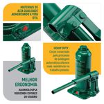 Macaco Hidráulico Garrafa 8 Toneladas da Sata- ST97804ASC