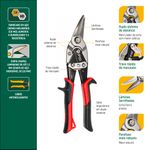 TESOURA AVIAÇÃO 10" CORTE ESQUERDO DA SATA - ST93101G