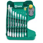 Jogo Chave Combinada Speedy Catraca de 8 A 19mm com 8 Peças Da Sata - ST08007ASJ