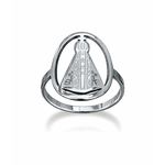 Anel Nossa Senhora Aparecida Aço Inox