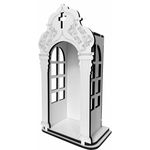 CAPELA VITRAL ORATÓRIO PARA IMAGEM DE 20CM