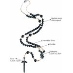 Terço Pescoço Hematita São Miguel