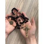 Terço São Bento Cristal 10mm