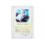 Lembrança De Batismo Com Texto 25x17,2cm