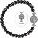 Pulseira São Bento Hematita 6 Mm