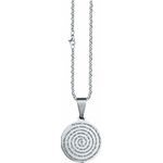 Corrente Colar Gargantilha Com Medalha Aço Inox Pai Nosso