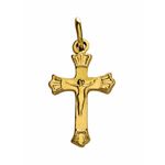 Pingente Crucifixo 2x1,2cm Dourado