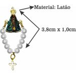 Botton Nossa Senhora Aparecida Com Dezena