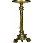 Castiçal Candelabro 30cm Com Prato Base Para Vela 11cm