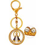Chaveiro Nossa Senhora Aparecida Redondo Strass