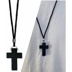 Cordão Cruz Madeira Palito