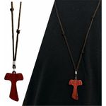 Cordão Tau Franciscano Com 3 Nós