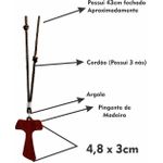 Cordão Tau Franciscano Com 3 Nós