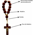 Dezena De Madeira Com Jesus Cristo