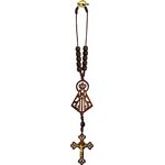 Dezena Para Carro Madeira Nossa Senhora Aparecida Laser