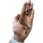 Dezena Para Carro Madeira Nossa Senhora Aparecida Laser