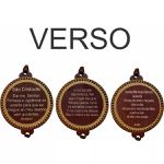 Medalhão Para Carro 8,3cm Mdf