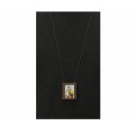 Escapulário Nossa Senhora Do Carmo De Tecido Original Médio 2 x 2,5 Cm