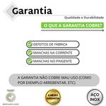 Corrente Colar Aço Inox 70cm