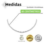 Corrente Aço Inox Média Barata 60cm