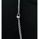 Corrente Com Crucifixo Aço Inox Premium 4,0cm x 2,5cm