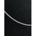 Corrente Com Crucifixo Aço Inox Tridimensional