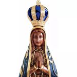 Imagem Nossa Senhora Aparecida 80 Cm Com Coroa Folheada Ouro