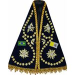 Manto Para Imagem Nossa Senhora Aparecida 32 Cm