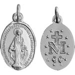 Medalha Milagrosa Prateada Pequena
