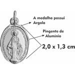 Medalha Milagrosa Prateada Pequena
