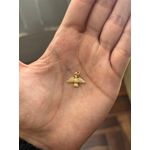 Medalha Pombinha Do Espirito Santo Dourada